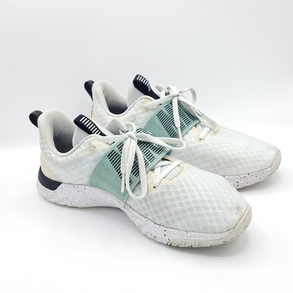 Nike In Season TR 9 AR4543-100 White green Running women's Size 9.5 - Picture 3 of 9